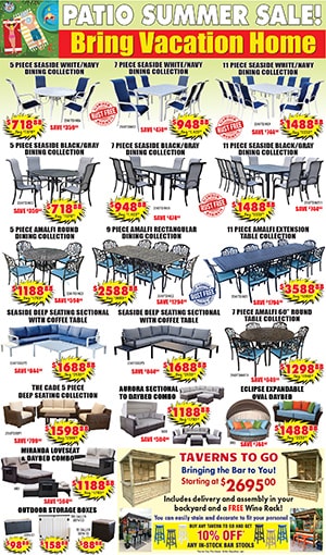 Patio Furniture Sale